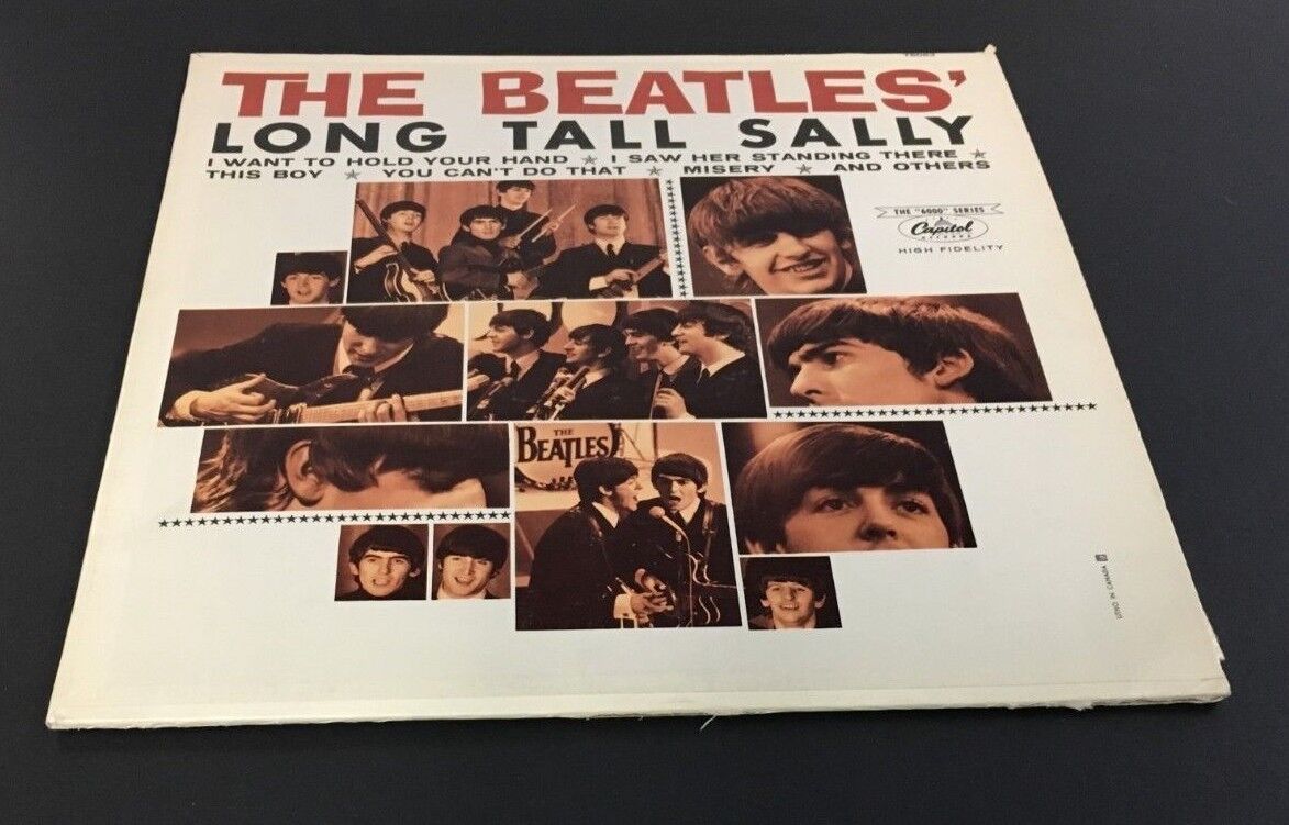 1964 The Beatles Album Long Tall Sally Capital Records Original Fab 4