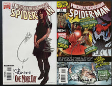 Load image into Gallery viewer, 2007-08 Signed Spider-Man One More Day Series 8 Comics Autographed Stan Lee JSA