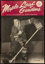 Load image into Gallery viewer, 1963 NHL Hockey 3 Stanley Cup Finals Programs Toronto Maple Leafs vs Red Wings