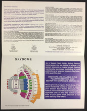 Load image into Gallery viewer, 1999 Toronto Raptors Basketball Season Ticket Brochure SkyDome NBA Vintage