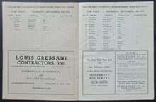 Load image into Gallery viewer, 1954 Historic Sportsmen Stock Car Auto Races Official Program Racing New York