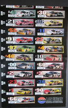 Load image into Gallery viewer, 1999 NASCAR 2nd Annual Las Vegas 400 Starting Lineup Foldout Poster Mark Martin