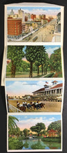 Load image into Gallery viewer, 1940s New Orleans Postcard Foldout 20 Different Cards City Park Stadiums ++