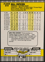 Load image into Gallery viewer, 1989 Fleer Baseball Bill Ripken #616 FF Error Card Vintage Baltimore Orioles