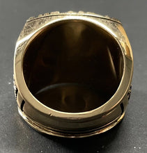 Load image into Gallery viewer, 2006 Terry Vaughn CFL Football 10K Gold Ring For All-Time Reception Record + Box
