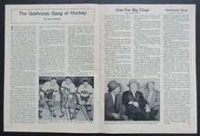 Load image into Gallery viewer, 1960 Maple Leaf Gardens NHL Oldtimers Program Leafs Canadiens Maurice Richard