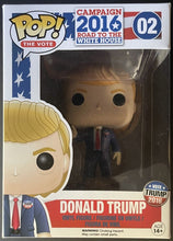 Load image into Gallery viewer, 2016 Funko Pop! Donald Trump Road To The White House #02 Retired In Protector