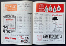 Load image into Gallery viewer, 1968 Gordie Howe 700th Goal Program Detroit Red Wings Pittsburgh Penguins NHL