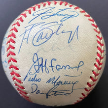 Load image into Gallery viewer, 1995 Montreal Expos Team Autographed Signed x27 Baseball MLB Pedro Martinez VTG