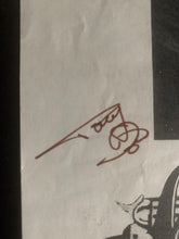 Load image into Gallery viewer, 1960s Tony Dow Autographed Handbill Leave It To Beaver TV Show Signed Vintage