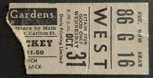 Load image into Gallery viewer, 1962 Montreal Canadiens vs Toronto Maple Leaf Gardens NHL Hockey Ticket