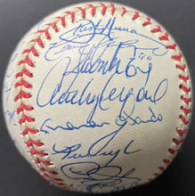 Load image into Gallery viewer, 1997 Montreal Expos Team Signed National League Rawlings Baseball x30 JSA LOA
