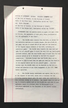 Load image into Gallery viewer, 1959 OHA Jr A Hockey Contract For Marlboro Athletic Club & Brian Conacher Signed