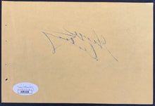 Load image into Gallery viewer, George Armstrong Authentic Signed Autograph Page JSA Toronto Maple Leafs NHL