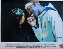 Load image into Gallery viewer, 2019 Toronto Raptors Champions Team Issued NBA Basketball Photo Pascal Siakam
