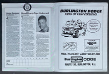 Load image into Gallery viewer, 1985 Mark Holmes vs Jorge Amparo Middleweight Boxing Ringside Program Magazine