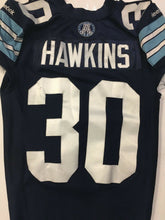 Load image into Gallery viewer, Toronto Argonauts CFL #30 Travis Hawkins Game Used Jersey Football 2015 Season