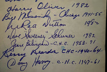 Load image into Gallery viewer, NHL Hockey Hall Of Famers Rare Autographed Signed Sheet x15 Worsley Cook + JSA