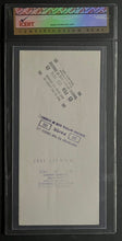 Load image into Gallery viewer, 1974 Maple Leaf Gardens Signed Cheque Ballard + Crump NBA Buffalo Braves Toronto