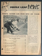 Load image into Gallery viewer, June 1956 Toronto Maple Leaf Baseball Club Newsletter International League