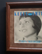 Load image into Gallery viewer, 1950s Keely Smith Framed Signed Index Card Jazz Singer Musician Vtg Autographed