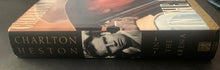 Load image into Gallery viewer, 1995 Signed Charlton Heston In The Arena Autobiography Hardcover Book JSA Film