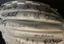 Load image into Gallery viewer, 1993 MLB AL All-Star Team Signed x29 Silver Baseball Glove Puckett Autograph JSA