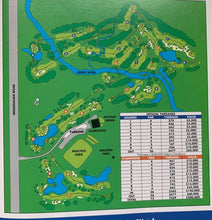 Load image into Gallery viewer, 1991 Cadillac Golf Classic Program Signed Arnold Palmer Fuzzy Loeller PGA LOA