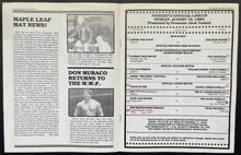 Load image into Gallery viewer, 1984 Andre the Giant vs. Iron Sheik Stranglehold Program WWF Wrestling Vintage