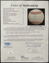 Load image into Gallery viewer, 1991 MLB All Star Game Team Autographed Baseball Signed x24 Ripken MVP JSA