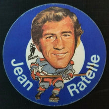 Load image into Gallery viewer, 1973-74 Mac's Milk Promo Sticker Jean Ratelle Decal Hockey NHL