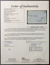 Load image into Gallery viewer, Boris Karloff Autographed Note Page Signed Paper English Actor LOA JSA