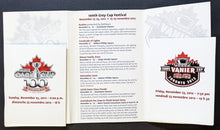 Load image into Gallery viewer, 2012 Rogers Centre 100th Grey Cup Game Ticket Argos CFL Russ Jackson + Mailer