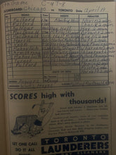 Load image into Gallery viewer, 1961 OHA Major Jr. A Royals v Majors Signed x8 Playoff Program Autographed MLG