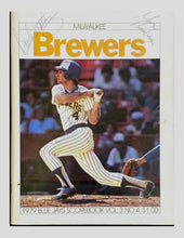 Load image into Gallery viewer, 1979 MLB Baseball Program Toronto Blue Jays Signed Autographed Molitor Martinez+
