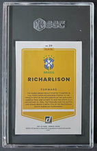 Load image into Gallery viewer, 2021-22 Donruss Road to Qatar #20 Richarlison Holo Red Laser 3/99 SGC 9 Brazil