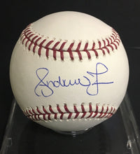Load image into Gallery viewer, Andruw Jones Autographed Rawlings Baseball MLB Authenticated Atlanta Braves VTG