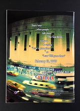 Load image into Gallery viewer, 1998 NHL Program Toronto Maple Leafs vs Montreal Canadiens Last Visit To Gardens
