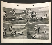 Load image into Gallery viewer, 1953 World Series Baseball Press Composite Photo New York Yankees Yogi Berra