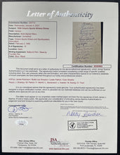 Load image into Gallery viewer, 1956 Signed x15 Sports Dinner Program Jackie Robinson Autographed MLB JSA LOA
