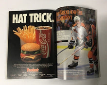 Load image into Gallery viewer, 1990 NHL All Star Hockey Program Autographed Cover Brett Hull St Louis Blues