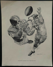 Load image into Gallery viewer, Shell Oil NFL Football Prints Issued 1959 x3 Different Players Frank Gifford +