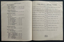 Load image into Gallery viewer, 1943 Vintage United States Forces Boxing Championships Program Solomon Islands