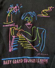Load image into Gallery viewer, 1980s Original Vintage John Lennon Baby Grand Sweatshirt Fruit of the Loom