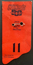 Load image into Gallery viewer, 1985 Vintage Indy 500 Silver Pit Badge Original Race Day Backing Danny Sullivan