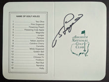 Load image into Gallery viewer, 1985 + 1993 Masters Golf Champion Bernhard Langer Autographed Signed Scorecard