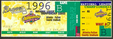 Load image into Gallery viewer, 1996 NLCS Game 2 MLB Ticket Atlanta Braves vs Cardinals Gary Gaetti Grand Slam