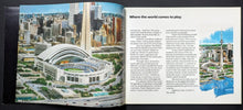 Load image into Gallery viewer, 1988 SkyDome Pre-Opening Promotional Brochure+Bumper Stickers Toronto Blue Jays