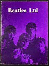 Load image into Gallery viewer, 1964 The Beatles Rare Concert Tour Program + Ticket Atlantic City Vintage