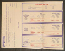 Load image into Gallery viewer, 1986-87 Oshawa Generals Season Ticket Brochure Application OHL Hockey Vintage